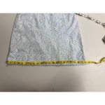 American Eagle  OUTFITTERS, Stretch Women’s Paisley Skirt, Size 6, Blue & White Photo 7