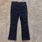 Madewell Mid Rise Kick Out Jeans in Black Women's Size 28 Ankle Length Photo 4