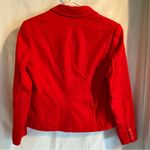 Pendleton  Womens Vintage Size 8 Blazer Jacket One Button‎ Tomato Red Virgin Wool Photo 1