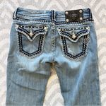 Miss Me  Women’s Low Rise Ripped Cropped Blue Denim Jeans 27 | JP5014CR-10 Photo 4
