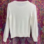 J.Crew Crewneck Long Sleeve Lambs Wool Jeweled Button Sweater Photo 6