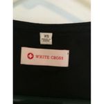 White Cross Women's Button Front Scrub Vest Nurse Hospital Medical Size XS Blue Photo 6