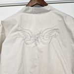 Barefoot Dreams Barefoot Dream Embroidery Pajamas 2 Pcs Pima Cotton Cream Tan Size Large Photo 7