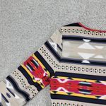 Gianni Bini GB‎ Womens Dress L Cream Red Southwestern Aztec Bodycon Pullover Tan Size L Photo 10