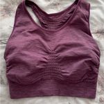 Sweaty Betty Stamina Purple raceback moisture wicking Sports Bra, size S gym Photo 7