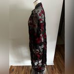 LuLaRoe NWT - L -  - Elegant Black and Red Lace Robe Photo 1