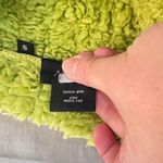 Athleta Green Quilted Fur Trim Zip Up Collared Puffer Jacket Size Small Photo 8