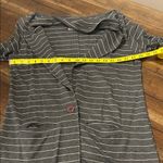 Anthropologie Dolan by  Gray Striped Women's Blazer Size M GUC Photo 4
