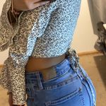 SheIn Flared Long Sleeve Shirt Photo 2