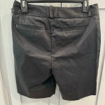 Banana Republic NWOT Black Martin Fit Bermuda Shorts size 4 Photo 3