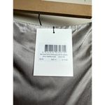 DISSH Mia Pewter Strapless Satin Dress NWT Sz. 10 Silver Photo 6