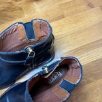 Franco Sarto  Elese Womens 5 Black Leather Boot Bootie Classic Short Heel Fall Photo 5