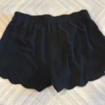 Dex Women’s Black Lace Scalloped Dress Shorts Photo 5