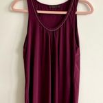 The Limited  Burgundy Silky Sleeveless Tank Top Medium Photo 1