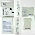 Burberry Quilted Leather Slide Sandals Black 36 NEW Photo 13