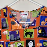 Scrubstar  Halloween Women’s Scrub Top Size XS Photo 1