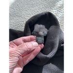 Halogen  Women’s Ribbed Turtleneck Long Sleeve Sweater Top Black Size S Photo 2