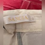 Sancia Anthropologie Linen Blend Striped Black White Shorts Australia Size XS Photo 4