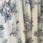 EXPRESS light Pink V-Neck smocked floral ruffled high-low Sundress size XL Photo 4