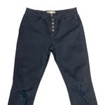 Mudd Navy Blue High Rise Distressed Jeggings Photo 2
