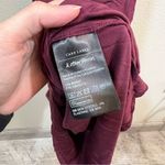 & Other Stories & Other Stories Cut Out Waist Long Sleeve Fitted Midi Dress Burgundy Maroon M Photo 9