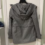 Avec Les Filles NWT  Gingham Water Repellent Hooded Jacket Photo 7