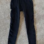 Zyia  Active Black Ribbed Compression Leggings Photo 3