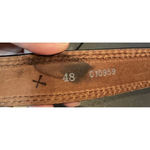 Justin  Belt Chukka Women’s 48 C10959‎ Leather Silver Western Horse Rodeo Cowgirl Photo 3