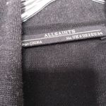 all saints black darina wrap cardigans size 2 Photo 7