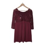 Forever 21 Whimsigoth Dress Small NWT Dark Fairy Grunge Lace Party Holiday Photo 1