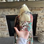 Bloom Asymmetrical Red and Black Mini Dress Size L Photo 1