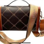 Valentino Orlandi Logo Crossbody Bag Brown Photo 8