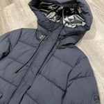Michael Kors Navy Puffy Coat/Jacket Photo 4