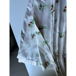 Sleeper $248 New Beige Blossom Pant - Small Photo 9