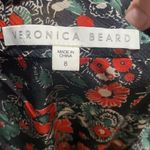 Veronica Beard "Ballard" One Shoulder Silk Floral Summer Mini Dress Photo 13