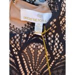Dress the Population  Black Toni Lace Flutter Sleeve Mini Dress Size Small NWT Photo 6