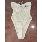 Lovewave the Nadine One Piece in Ivory XSmall New Womens Swimsuit Photo 3