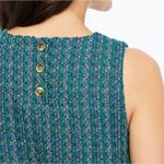 J.Crew  Tweed button-back shell Size 12 Photo 3