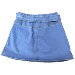 Tuckernuck Women’s Size XS Blue Denim A-Line Jean Mini Skirt Photo 1