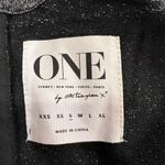 One Teaspoon Charcoal Bodycon Midi Dress Mock Neck Zipper back Shimmer Small NWT Photo 6