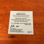 Morgan & Me Designs Beaded Christian Bracelet Handmade Jewelry Silver Cross NIP White Photo 1