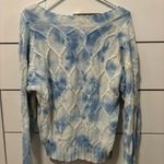 Anthropologie 27 Miles Blue & White Sweater Photo 2