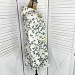 Modcloth In With Whimsical Butterfly Print Anorak Utility Jacket Cream Small Photo 2