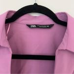 ZARA Purple O Ring Crop Top Photo 5