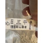 Madewell Smocked Button-Front Top Poplin Womens White Peasant Milkmaid Small Photo 6