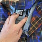 ASOS Reclaimed Vintage Unisex Plaid Checkered Shirt Pants Set Sz S Blue Photo 7