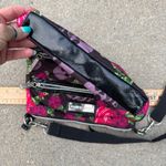 Betsey Johnson Betsy Johnson Y2K Skull and Roses Crossbody Purse Zippers Black Pink Purple Photo 1