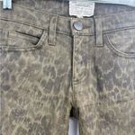 Current/Elliott  Women's Ankle Skinny Coated Jeans Army Dirty Paws size 23 Photo 5