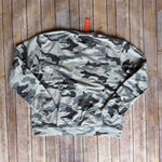 Sundry Anthropologie  Gray Camo Sweatshirt NWT XS Photo 2