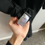 [Nap Loungewear] Black Pullover Hoodie Dress Photo 10